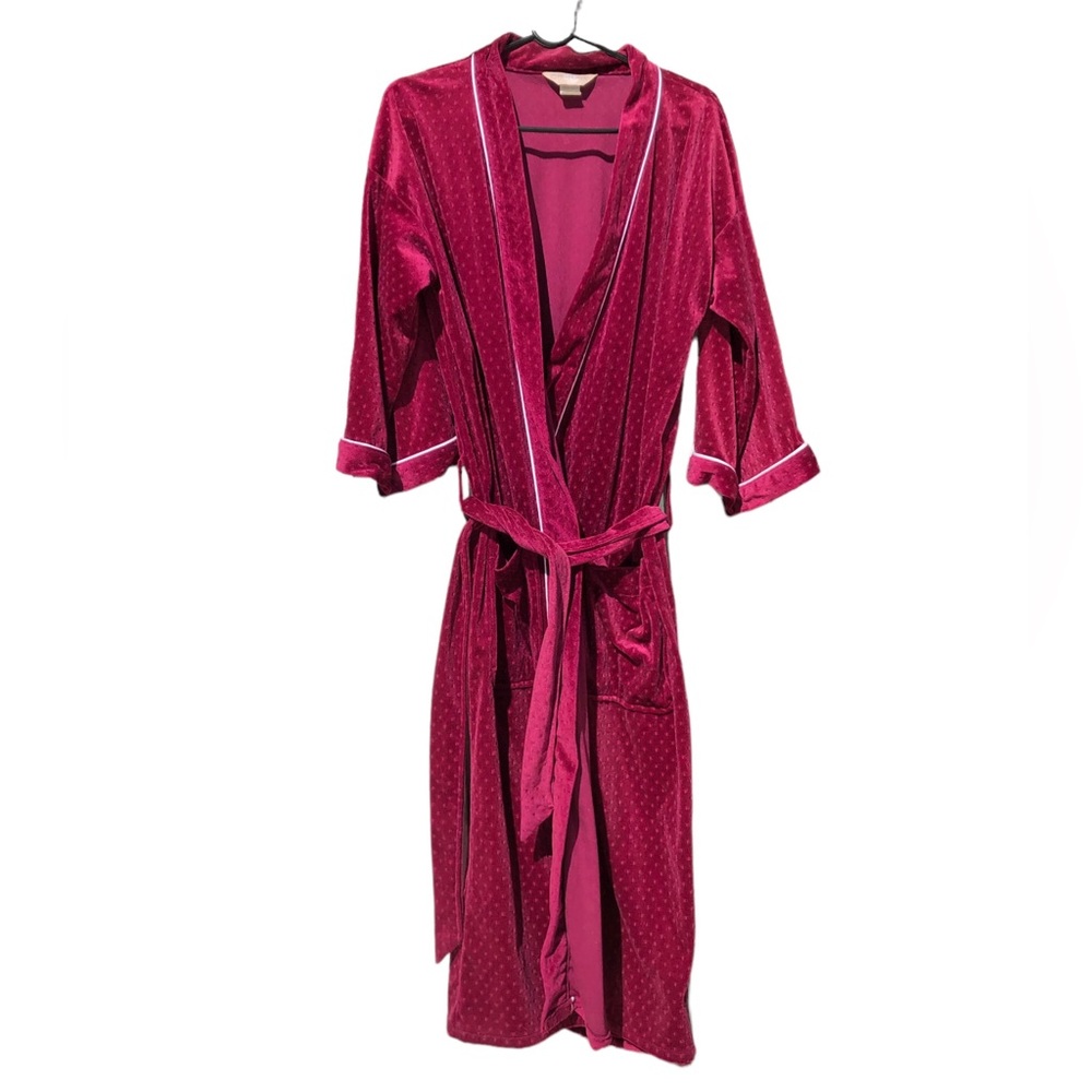Charleston Bay Burgundy Red Long Robe